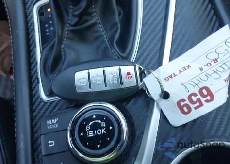 2018 Infiniti Q50 3.0T Luxe z USA, uszkodzony, nr VIN JN1EV7AR6JM430903